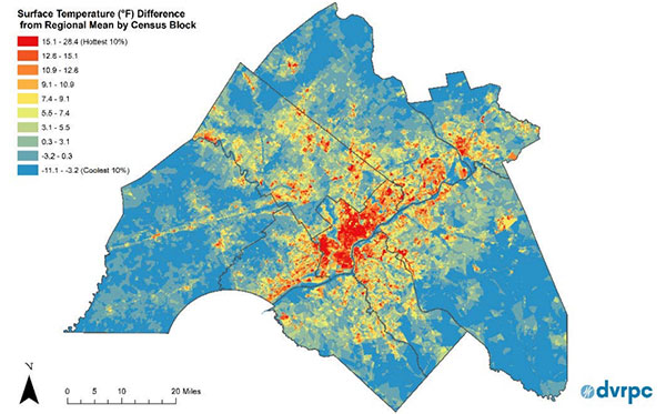 Heat Island Map