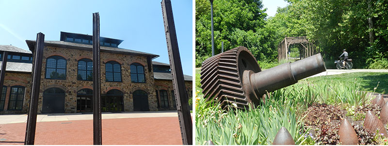 Foundry Entrance and Landscaping